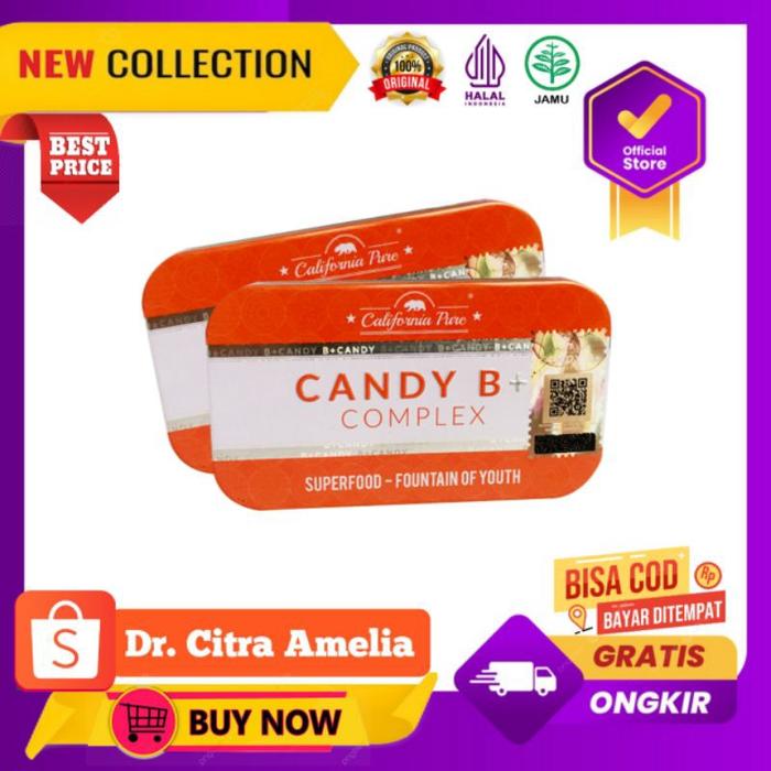 Code-CANDY B+ COMPLEX ASLI ORIGINAL MULTIVITAMIN PENAMBAH STAMINA HERBAL