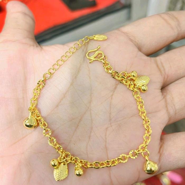 GELANG RANTAI KAKI NORI WANITA Emas