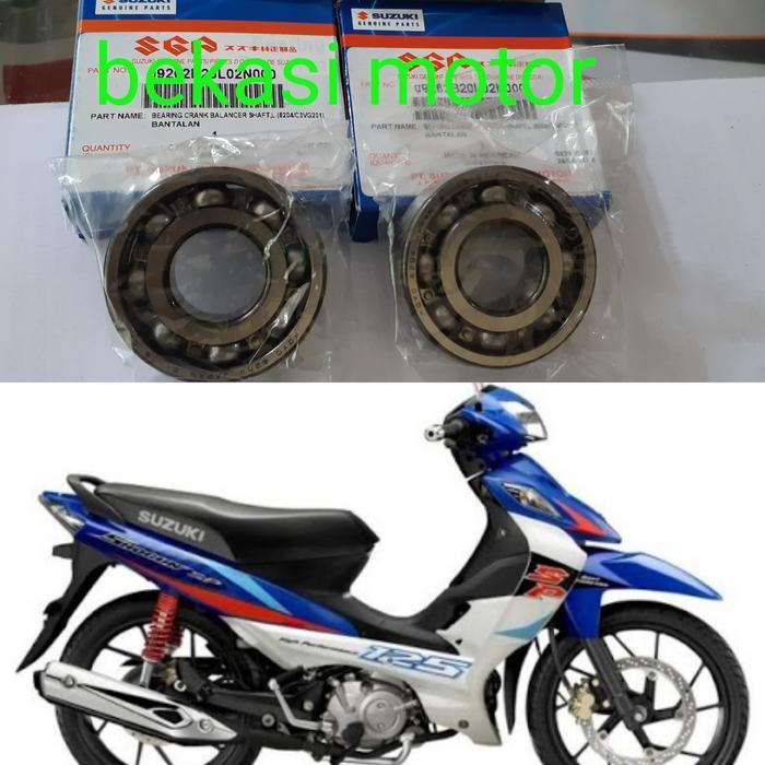 laher bearing balancer suzuki shogun 125 SP FL RR sepasang