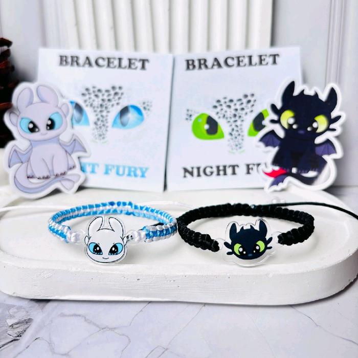 Gelang Couple Night Fury & Light Fury