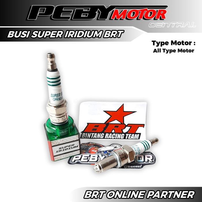Busi BRT Super Iridium Beat Scoopy Vario Nmax Aerox Mio M3 PCX Semua Type Motor