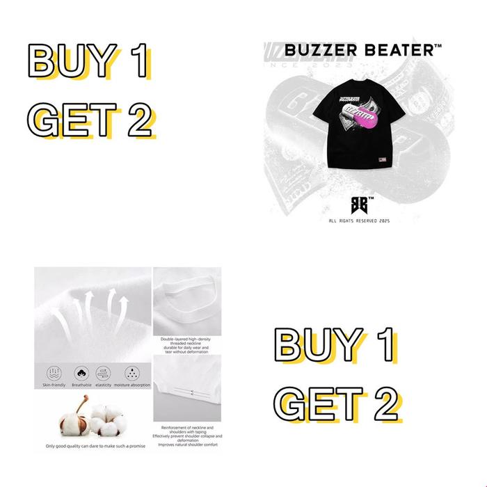 [ANAK KAOS] [BUY 1 GET 2] COD! Kaos T Trendy Attitude "Buzzer Beater Pill"! Desain Grafis Bold & Kon