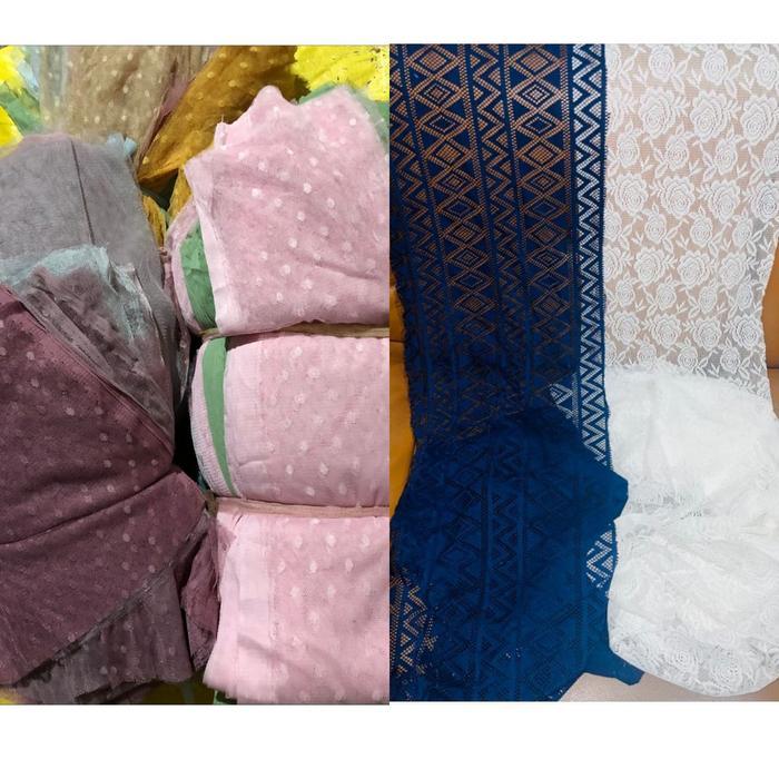 KAIN PERCA BRUKAT TILE UNTUK KERAJINAN TANGAN KILOAN TERMURAH