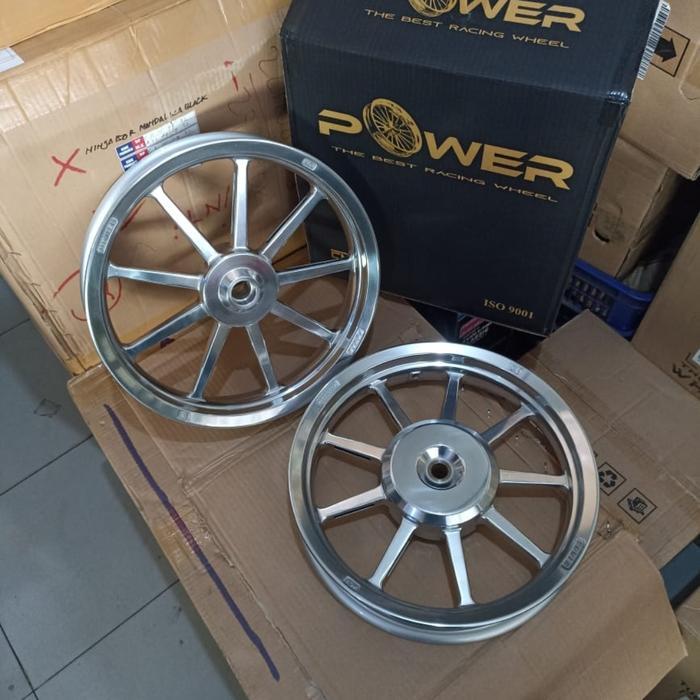 Velg Racing Vario/Beat/Spacy/Scoopy 14 Power Sun Chorome Best