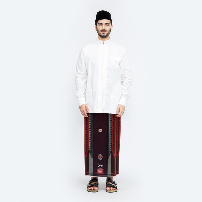 BOOM SALE Sarung BHS Excellent Gold Motif E52 SGF SJ Merah 02