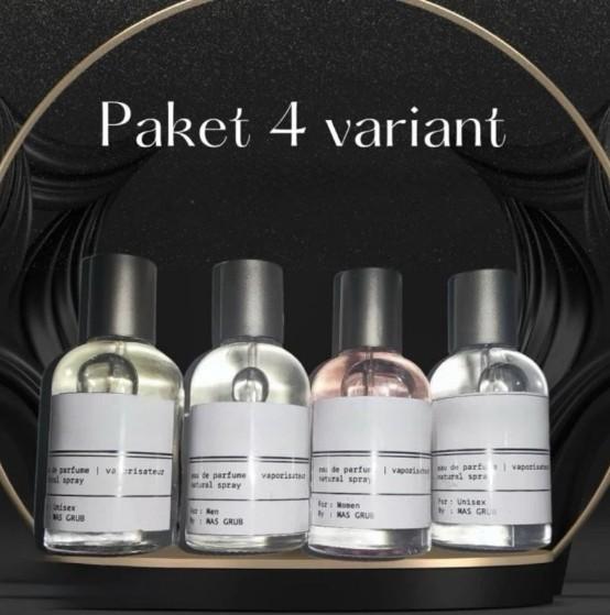 Promo Parfum Pria wanita 35ml Dapat 4 botol Premium Wangi Tahan lama EDT