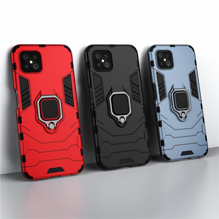 For Oppo Reno 4Z 5G Case Magnetic Car Shockproof Ring Armor Cover For