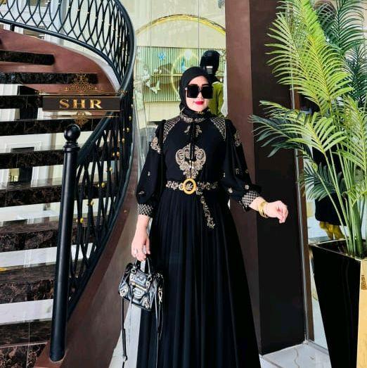 gamis shr new ceruty DRES shr no hijab - 