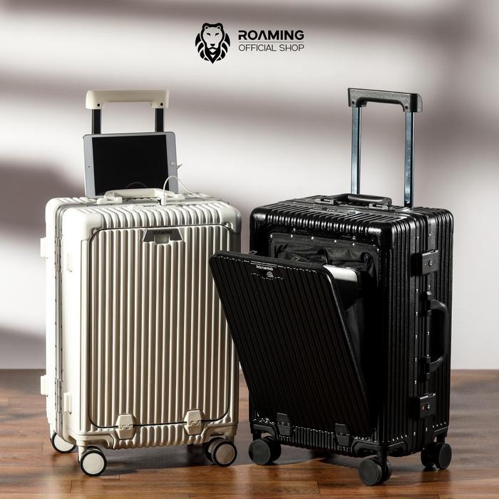 Roaming Koper Laptop Size Kabin & Bagasi Bukaan Depan Front Load 20-24 Inch TSA Lock - K002