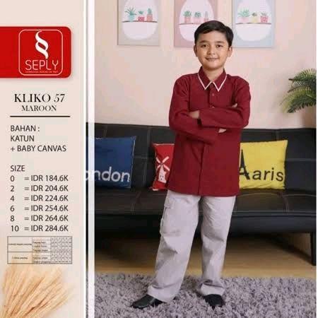 SEPLY KLIKO 57 KOKO ANAK UKURAN 6