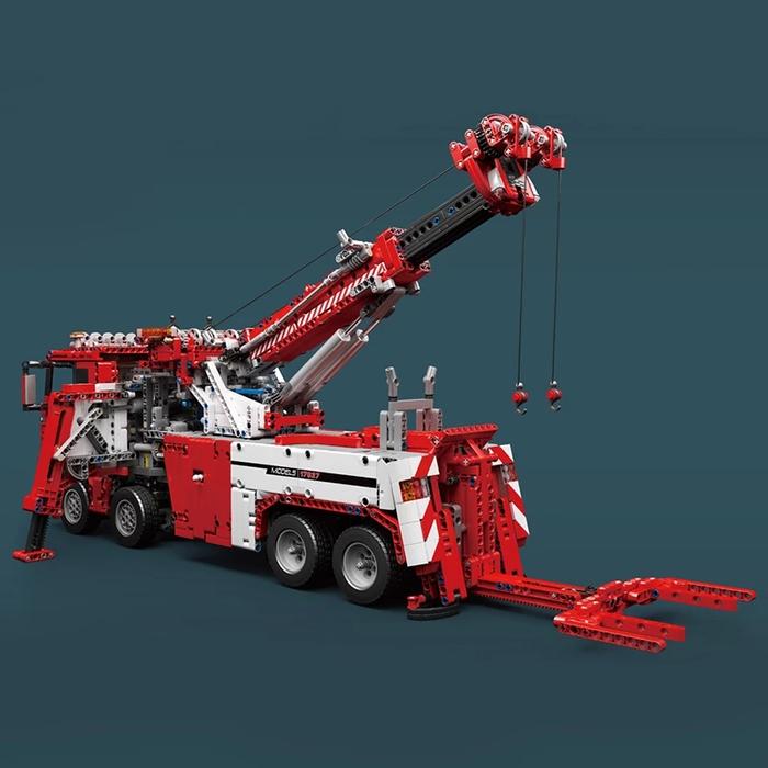 MOULD KING 17027 Technology Building Blocks RC Motorized Fire Rescue