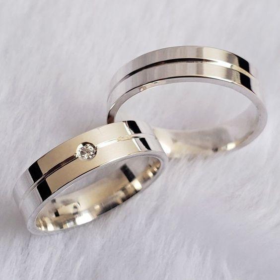 Cincin Pria dan Wanita Paladium - Model Terbaru - Rings