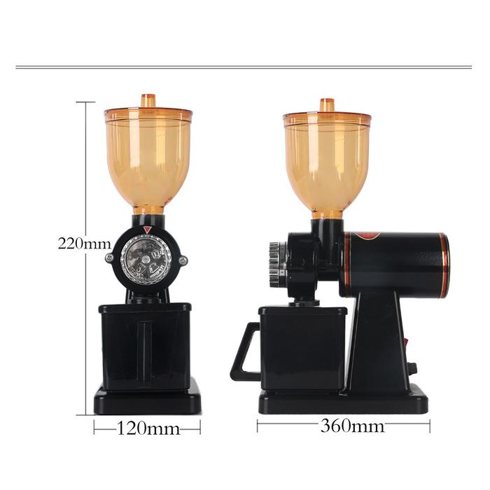Penggiling Kopi Electric Coffee Grinder - 600N - 7RHA0KBK Black