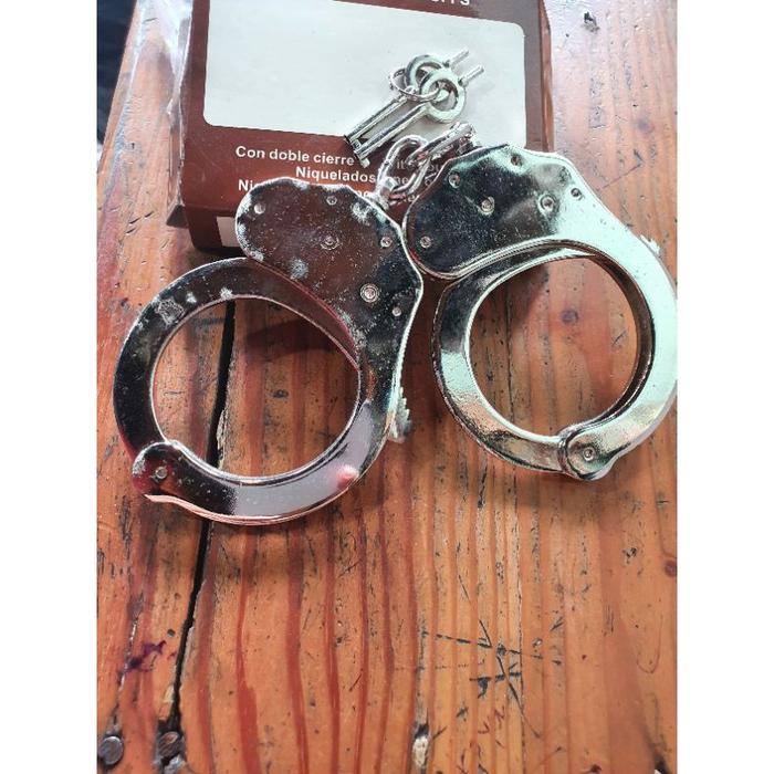 Termurah !! Borgol Tangan Jatah Polri / Borgol Besi Jatah Polisi / Borgol Pembagian
