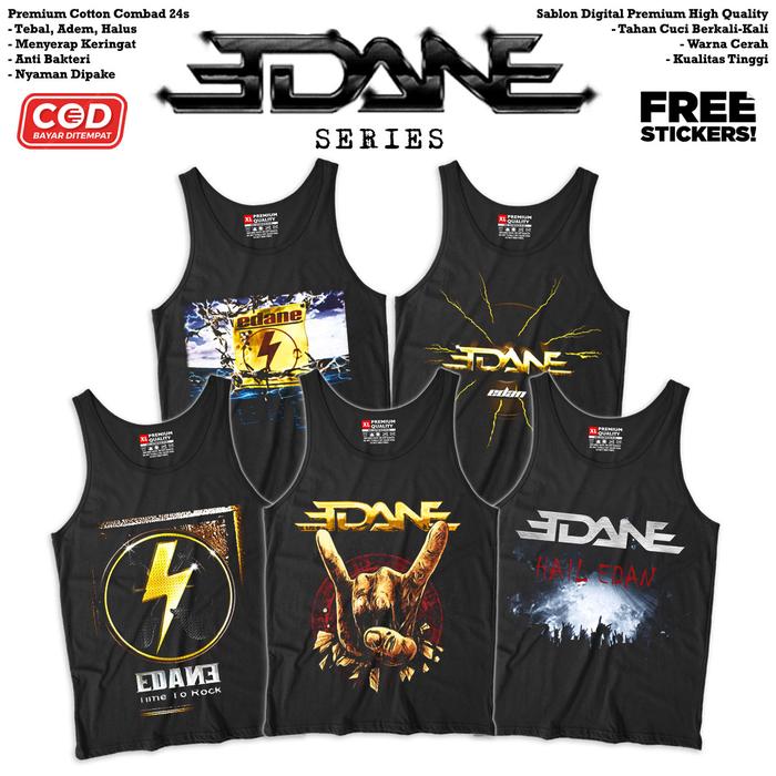 FunStore Kaos Metal Lekbong Edane Band | Kaos Lekbong Premium Band Edane Bahan Katun Combad 24s Teba
