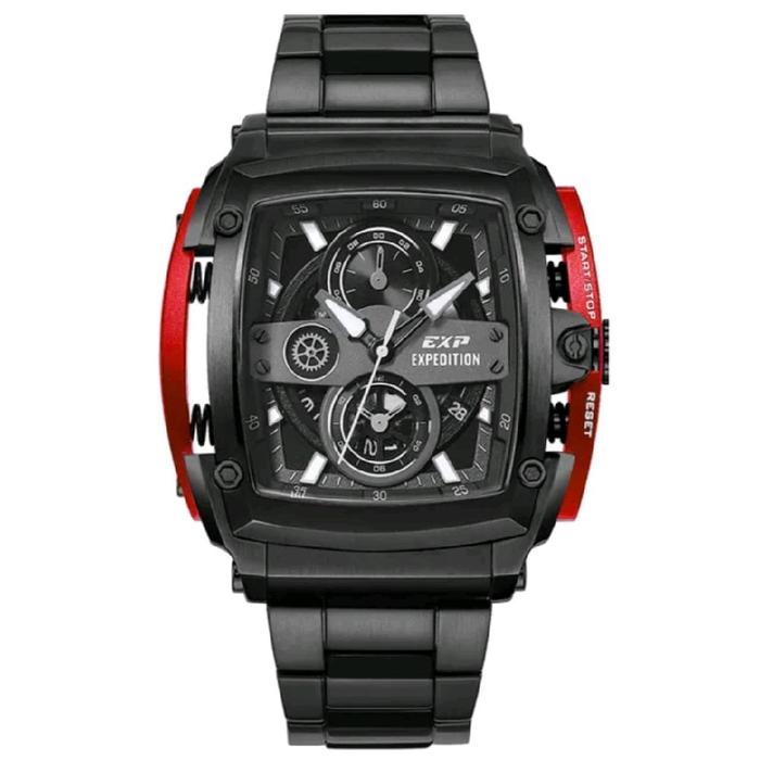 Expedition 3008G black red cowok original