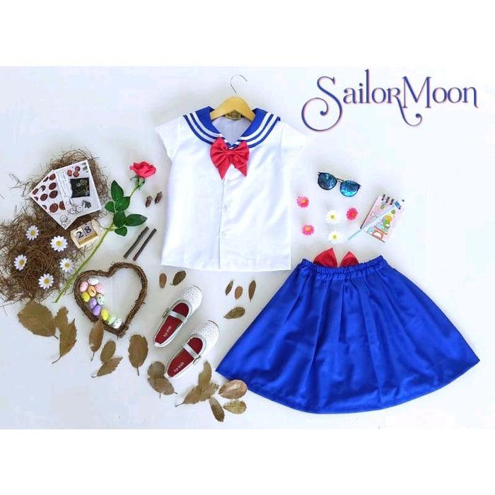 Kostum sailor moon anak bajunik karaker sailor moon bajuanak kostumanak dewasa bajunik