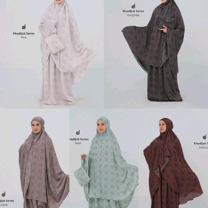 MUKENA PRAYER SET DEENAY KHADIJAH SERIES