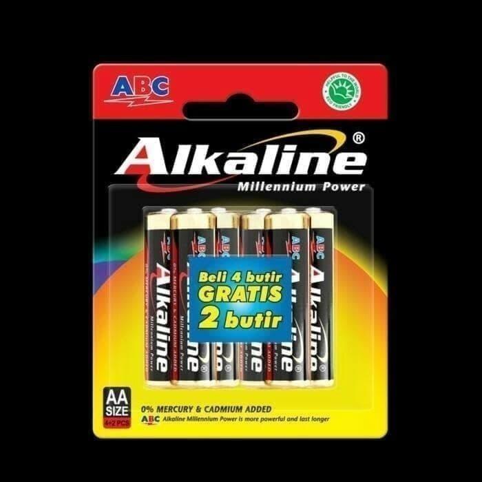 Baterai Alkaline AA isi 6 | Battery Alkaline AA isi 6