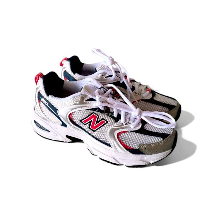 NB530 White Red Navy (Original 100%)