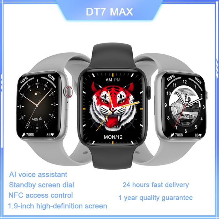 IWO DT7 MAX Men Women Smart Watch SmartWatch 1.9 Inch Large Screen