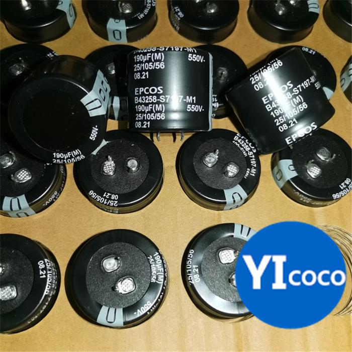 FOR 550v190uf Siemens EPCOS high-voltage biliary capacitor can