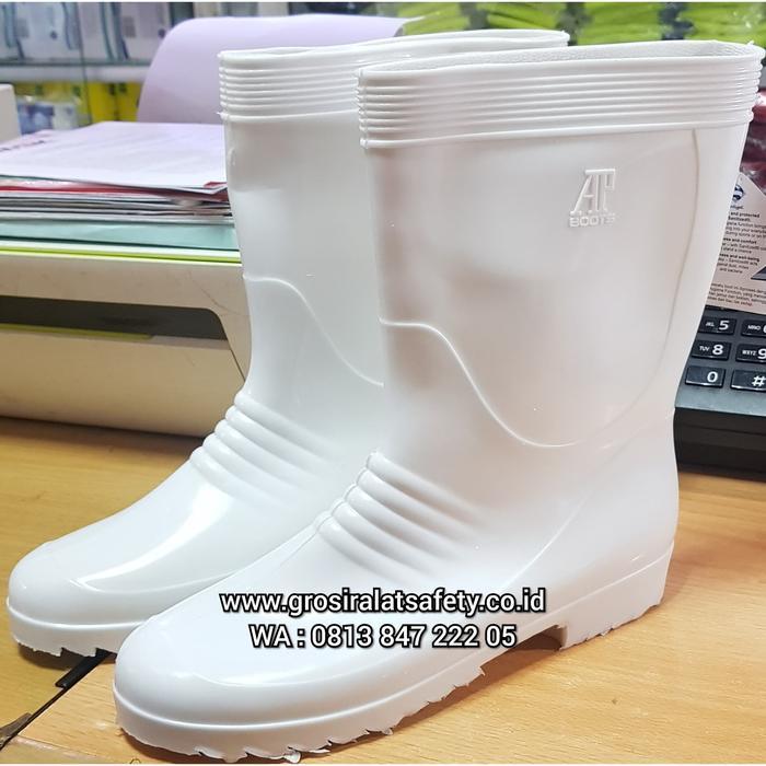 PREMIUM Sepatu boots Ap Pendek white Ap Boot Putih