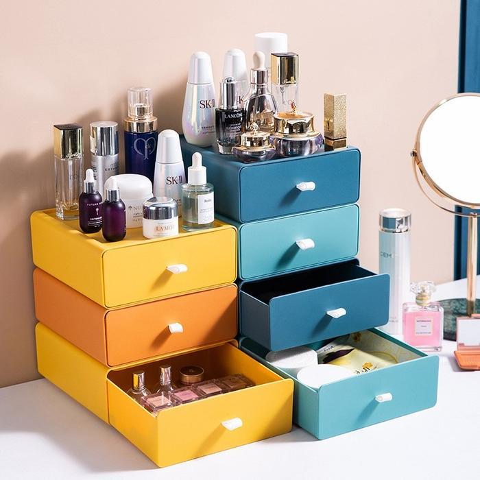 ( BISA ) COCO DRAWER / LACI STORAGE BOX SUSUN / LACI KOSMETIK PORTABLE / KOTAK PENYIMPANAN SERBAGUNA
