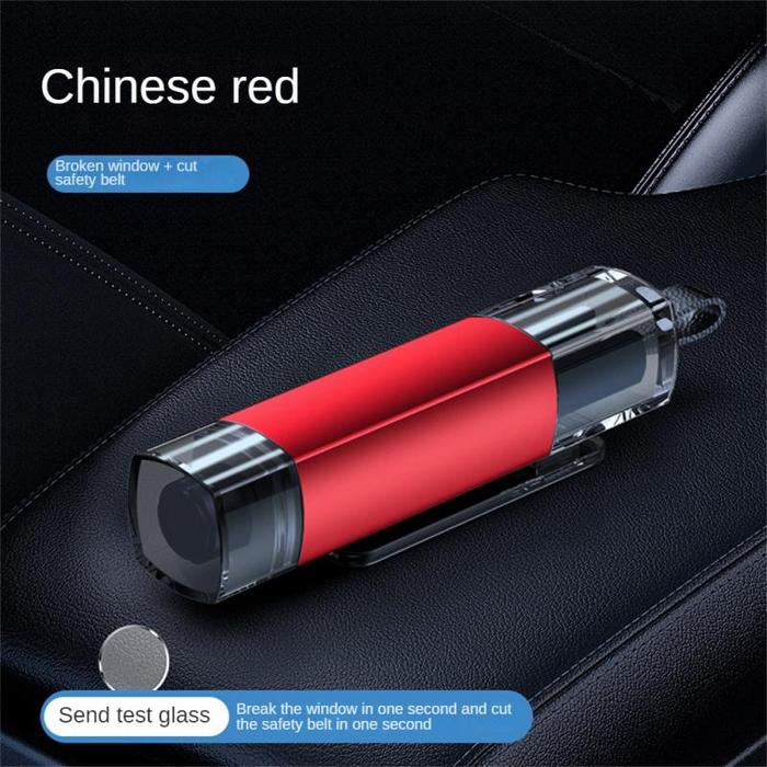 Second Broken Window Safety Hammer Built-in Stainless Steel Cutter