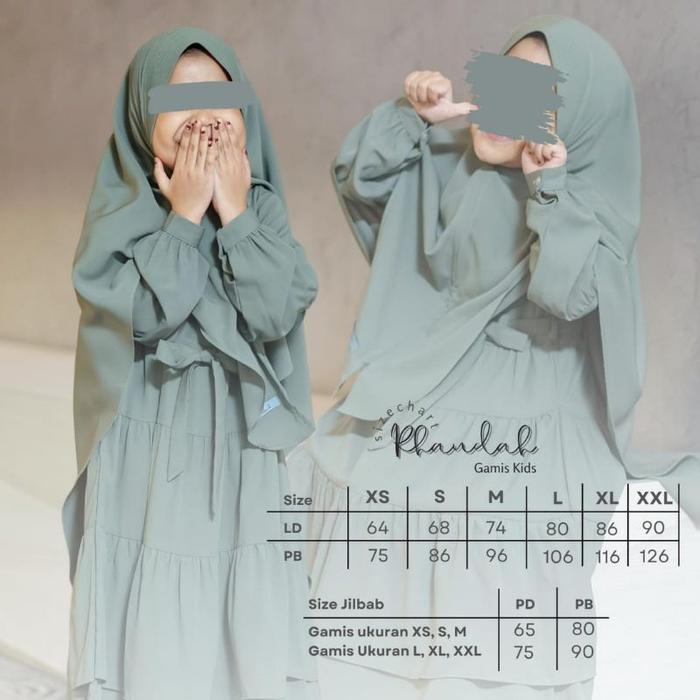 gamis anak rhaudah ShaSha