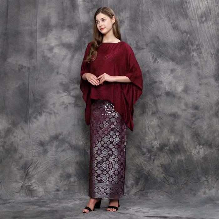 AIRA BATIK_ Ayunda One Set I One Set  Kondangan | Baju Wisuda | Bridesmaid | Rok Songket I Outfit Ko