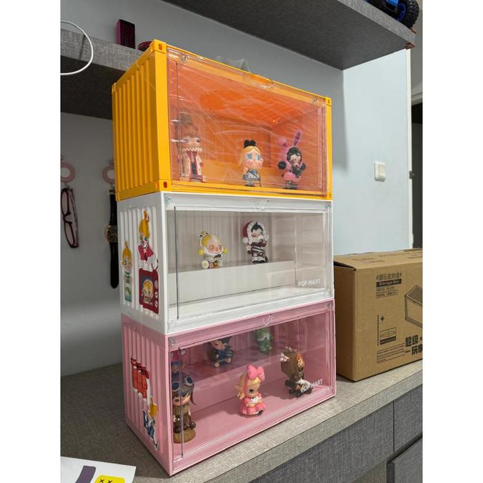 Action Figure Display Rak Pajangan Box Blind Box Rak Display Koleksi Dengan Lampu