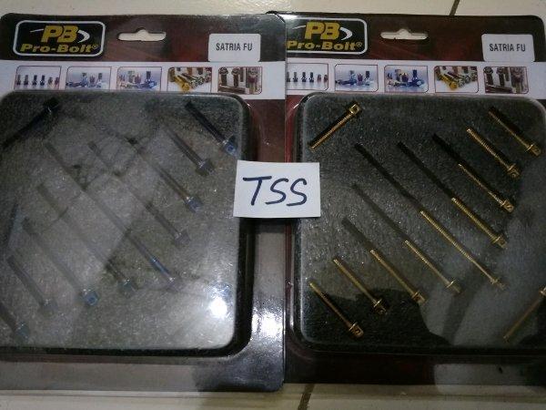 baut blok mesin Satria FU baut probolt Satria FU L1