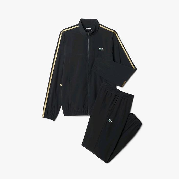 Lacoste Men's Tennis x Novak Djokovic Tracksuit Jaket Pria