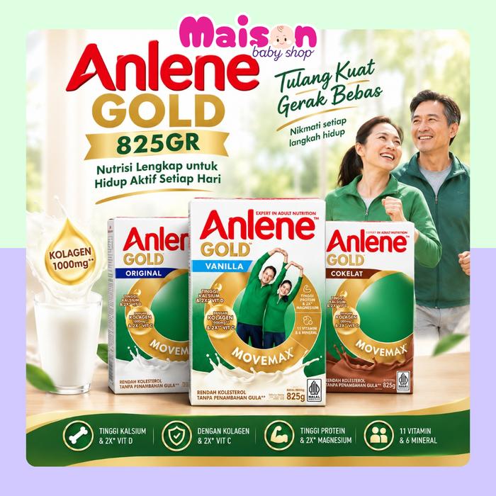 Anlene Gold 5x Susu Bubuk 885 gr 885g