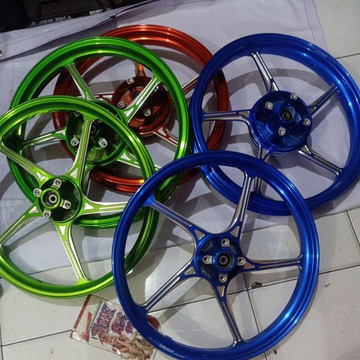 new velg..racing..mx..new135.. dobledisc