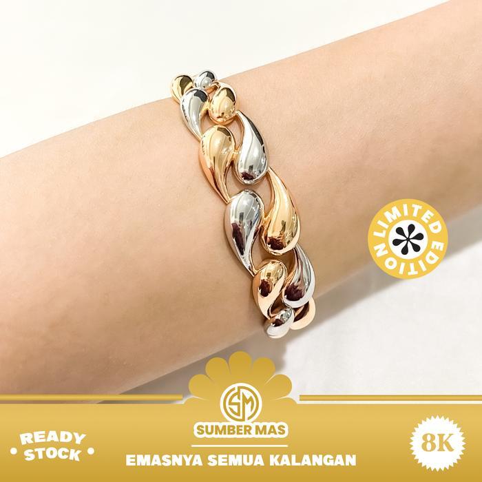 GELANG EMAS BOTE BANGLE 8K - SUMBER MAS
