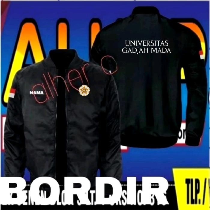 jaket bordir universitas gadjah Mada Jaket universitas gadjah Mada Jaket baseball universitas gadjah