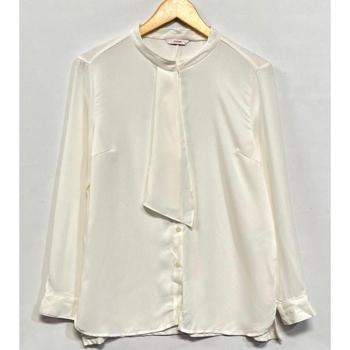 BRANDEDBYVITA MNS ZISHEN LONG SLEEVE BLOUSE FOR WOMEN