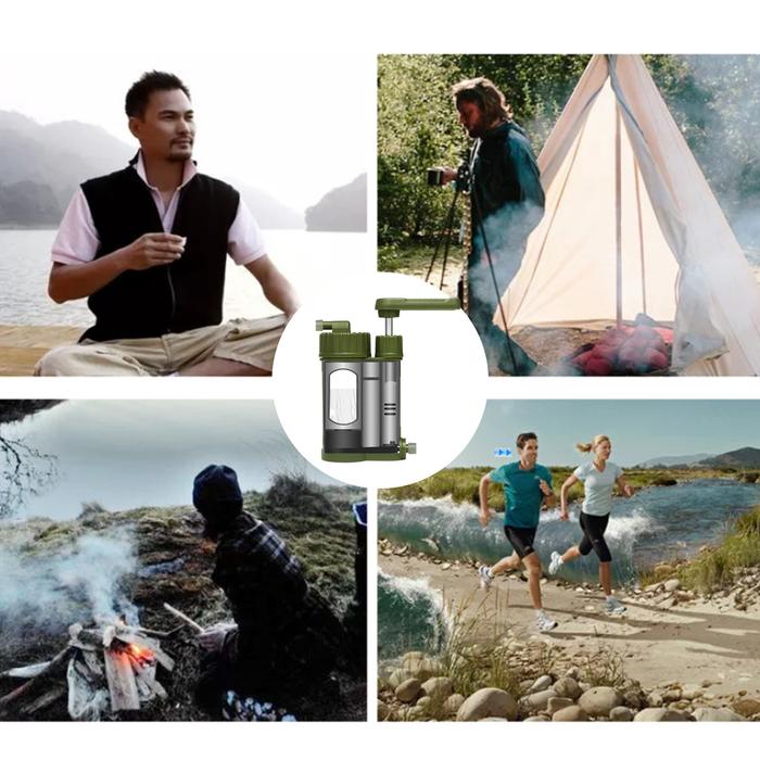 Outdoor Water Filter Purifier Emergency Gear Water Filter