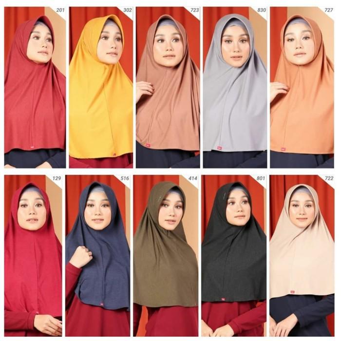 DAUKY HIJAB BERGO RIRI - Hijab Bergo Non Serut - Hijab Instan