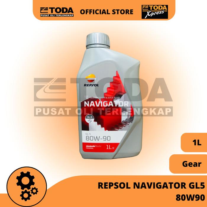 Repsol Navigator 80W-90 GL-5 1L Original Oli Gardan Mobil