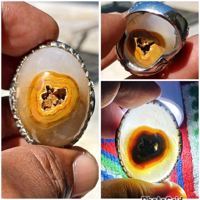 Batu akik combong pengasihan