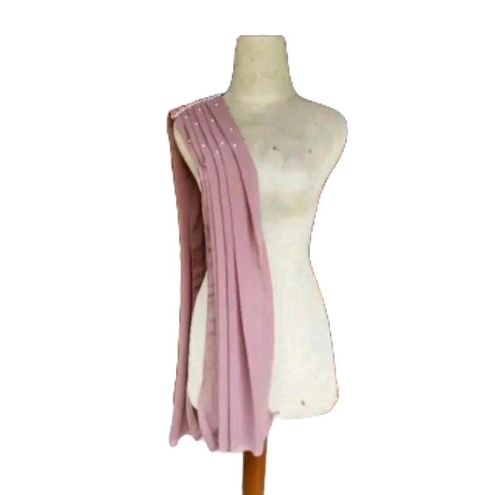 selendang kebaya lepas pasang tile tule premium slayer sayap bahu kebaya modern wisuda engagement pa