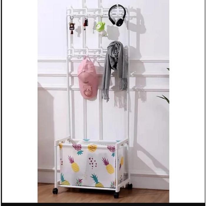 Jupiter Rack / Rak Gantung Baju / Keranjang Mainan / Laundry Bag / Rak Jemuran Baju / Rak Sepatu