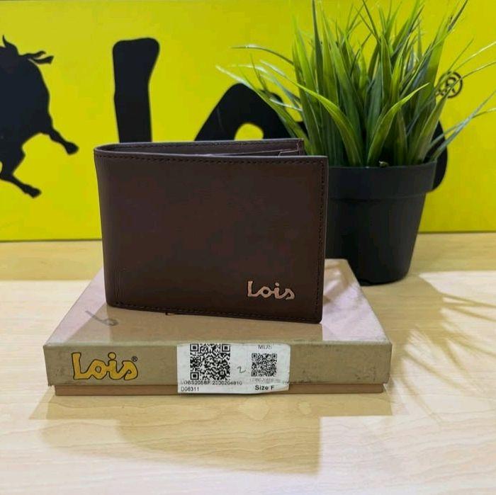 205B Dompet pria LOIS original pendek murah terbaru best seller coklat. 3second emba cardinal