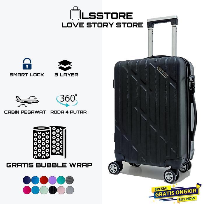 koper 20 inch koper fiber pria wanita koper size kabin cabin koper murah