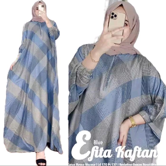 Kaftan Mewah Elegan 2026 Remaja - Kaftan Remaja - Kaftan Lebaran - Baju Muslim Lebaran 2022 Wanita K