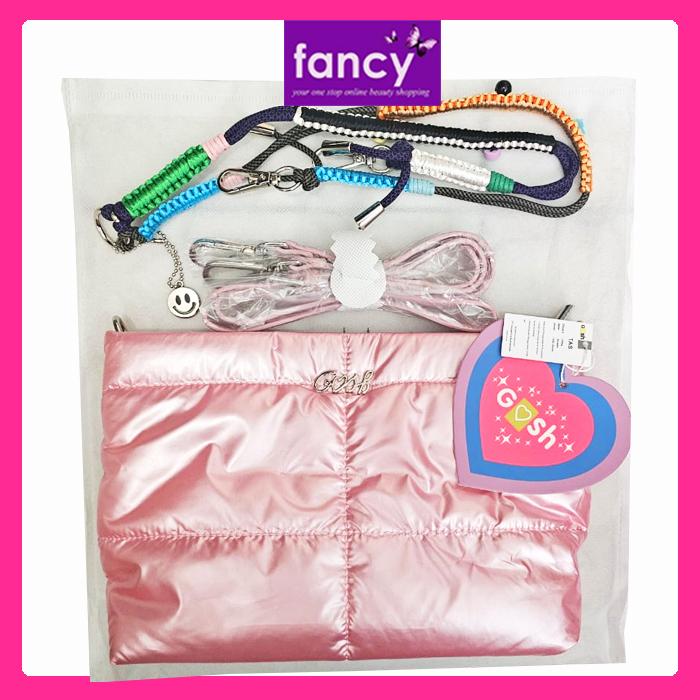FREE KOMBO HEMAT GOSH Tas Sling Bag Wanita Puffy Pink Handbag Senilai Rp 399.000!! Pembelian Produk 