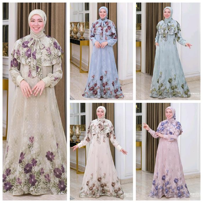 New shasmira dress set jilbab by ninos best seller